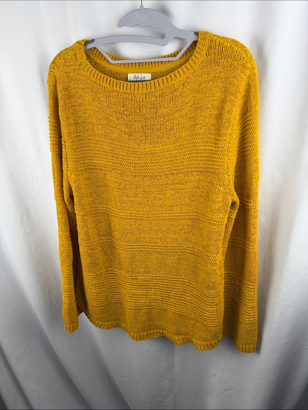 Style & Company Cozy Women's Crewneck Sweater - Lightweight Knit